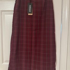Afends Women's Eboni Midi Skirt - Port